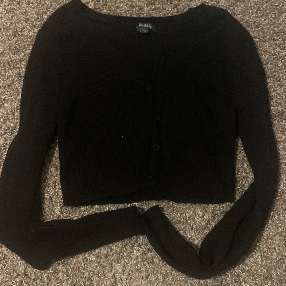 Wild Fable Black Cardigan Sweater